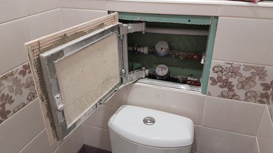 Люк под плитку Нажимной Секрет-Лайт 2 створки 750*300 Люк под плитку Нажимной Секрет-Лайт 2 створки 750*300