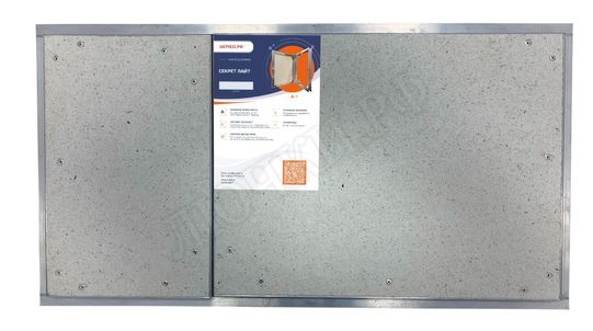 Люк под плитку Нажимной Секрет-Лайт 2 створки 750*300 Люк под плитку Нажимной Секрет-Лайт 2 створки 750*300