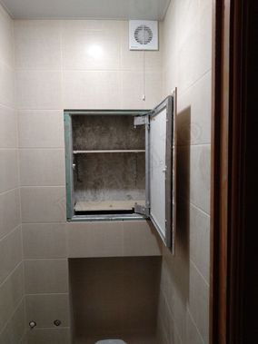 Люк под плитку Нажимной Секрет-Лайт 2 створки 750*300 Люк под плитку Нажимной Секрет-Лайт 2 створки 750*300