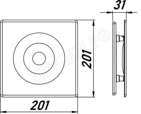 Вытяжной вентилятор Awenta System+, Turbo, 125, KWT125, POS125, Серебро (сатин), пластик Вытяжной вентилятор Awenta System+, Turbo, 125, KWT125, POS125, Серебро (сатин), пластик