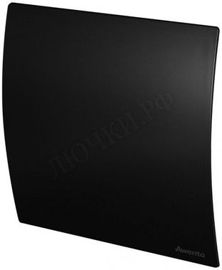 Вытяжной вентилятор Awenta System+, Turbo, 125 KWT125, Escudo, PECB125M, Чёрный матовый, пластик Вытяжной вентилятор Awenta System+, Turbo, 125 KWT125, Escudo, PECB125M, Чёрный матовый, пластик