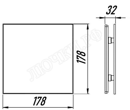 Вытяжной вентилятор Awenta System+, Turbo, 125, KWT125, PTGB125P, Чёрный глянцевый, стекло Вытяжной вентилятор Awenta System+, Turbo, 125, KWT125, PTGB125P, Чёрный глянцевый, стекло